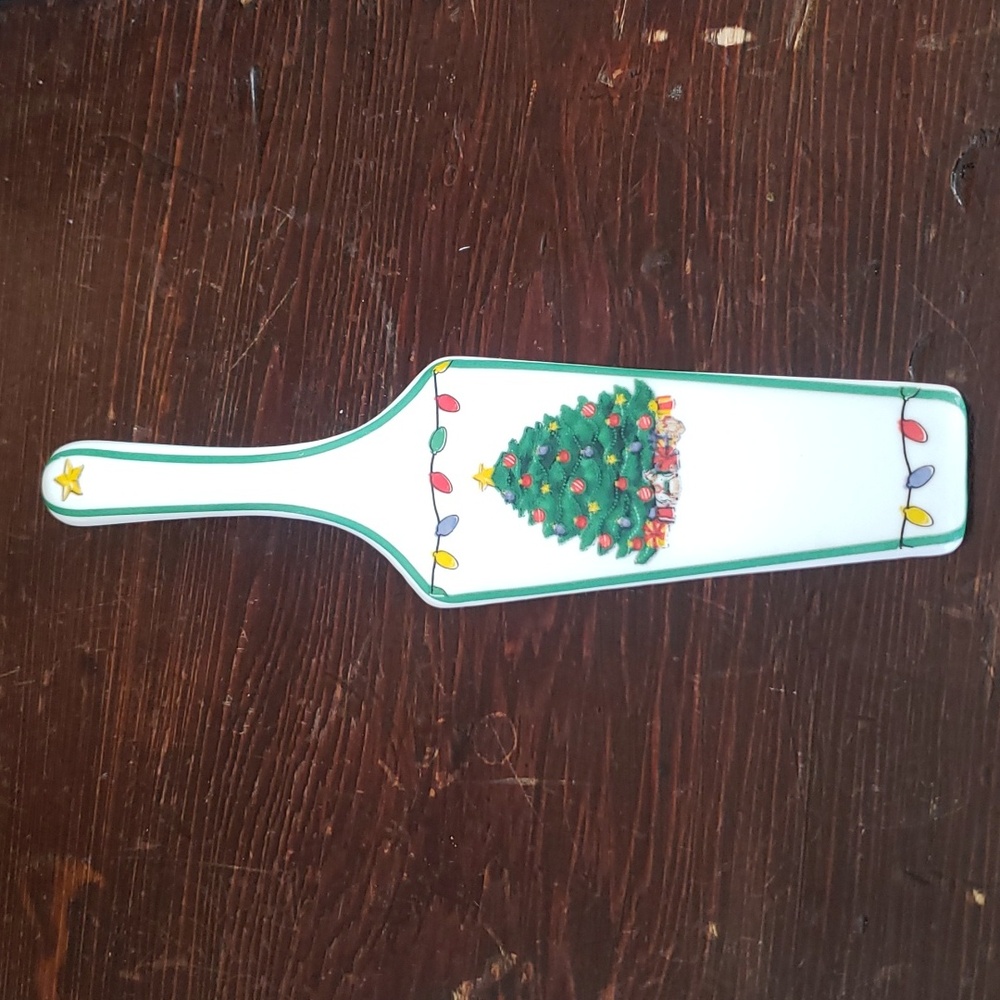 Christmas Cake Server